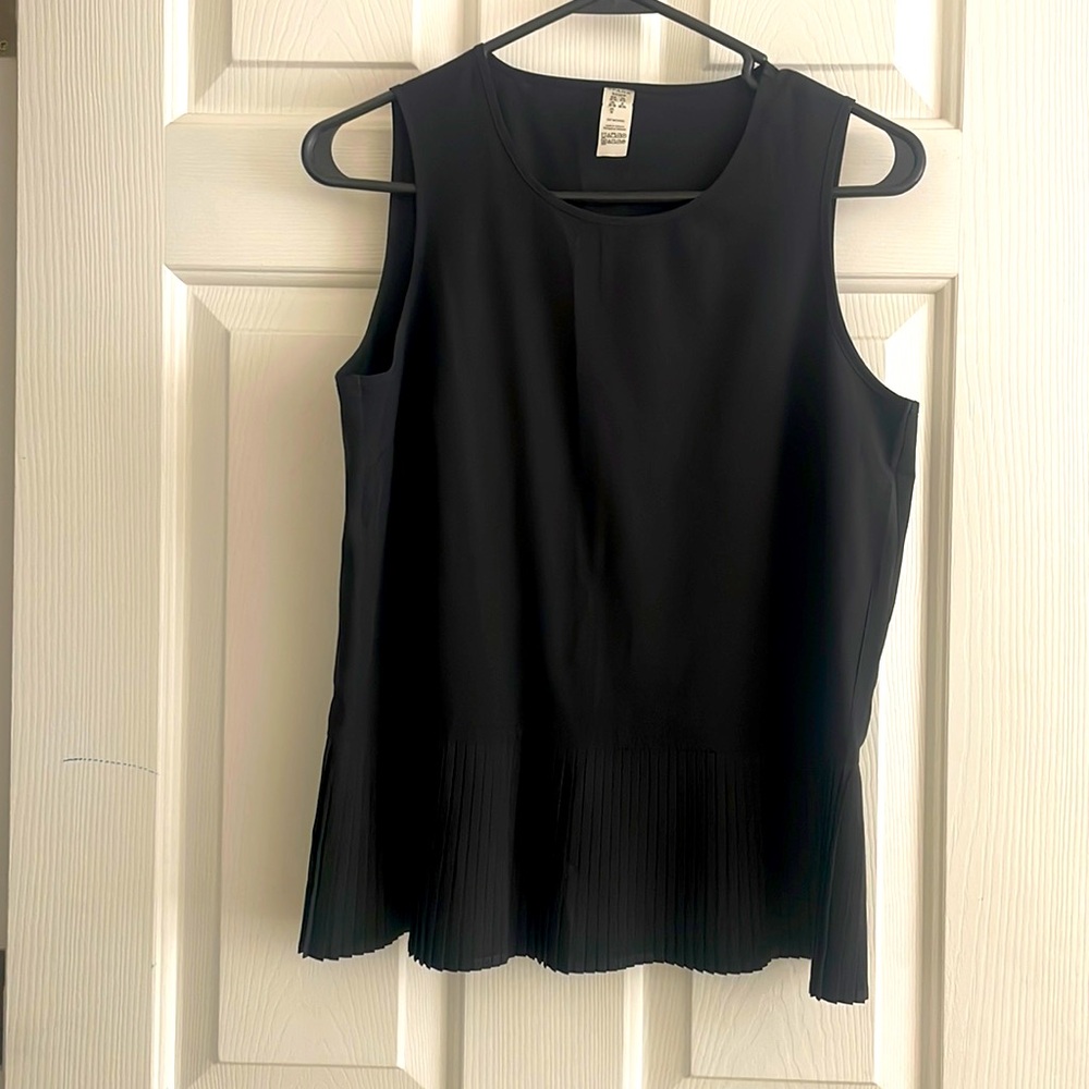 Spanx black sleeveless top